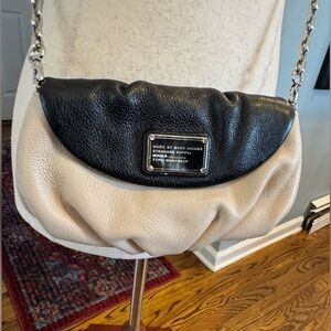 Marc By Marc Jacobs Black and Cream classic q Karlie Crossbody Bag